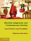 Merciful Judgments and Contemporary Society (eBook): Legal Problems, Legal Possibilities